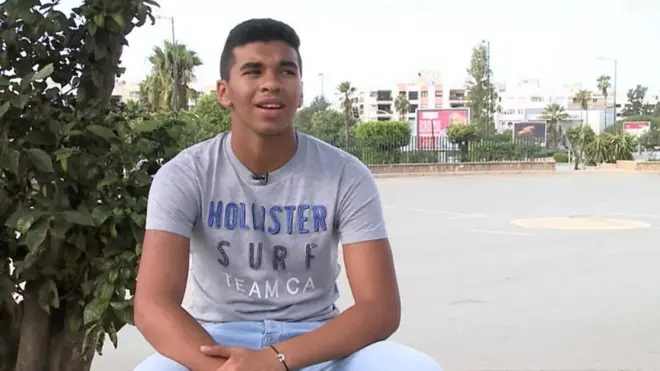 شاب مغربي أحلم بالسفر إلى أمريكا