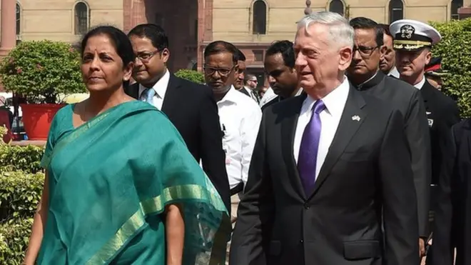 جنرل جیمس میٹس بھارت کے دو روزہ دورے پر ہیں