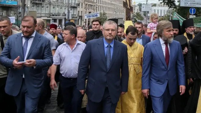 Михайло Добкін, Олександр Вілкул та Вадим Новинський опинились під російськими санкціями