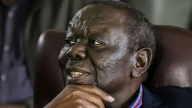 Morgan Tsvangirai na former prime minister of Zimbabwe.