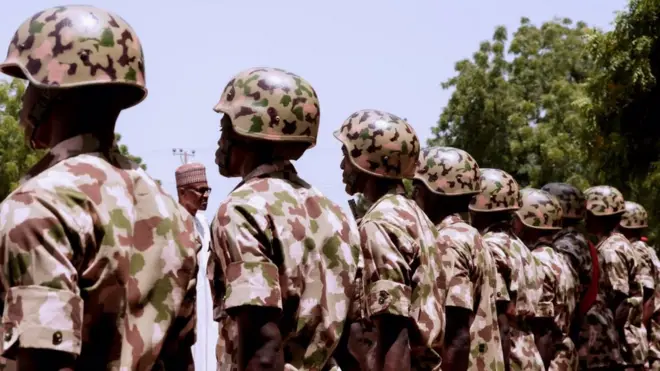 President Buhari djust enter di country, after months of treatment wey im do for oversea