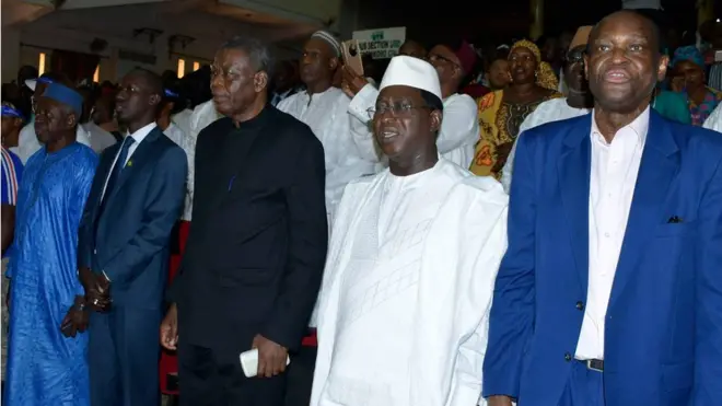 Les leaders de l'opposition malienne