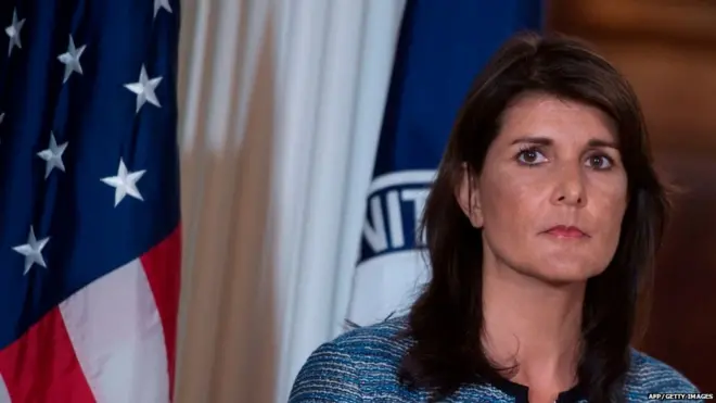 US ambassador Nikki Haley