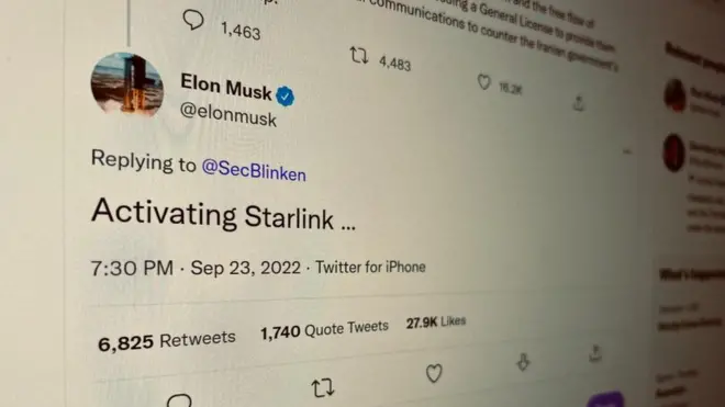 ایلان ماسک توییت کوتاهش را خطاب به وزیر خارجه آمریکا نوشته است