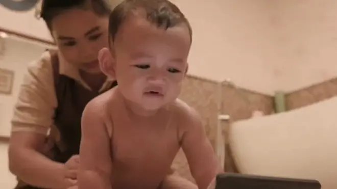 Baby massage Indonesia