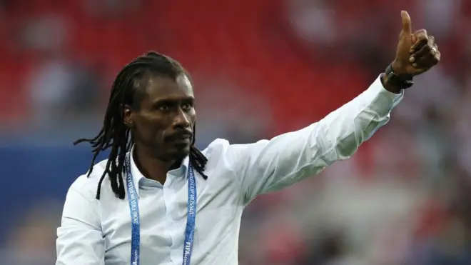 Senegal's Aliou Cissé is the only black manager in the 2018 World Cup