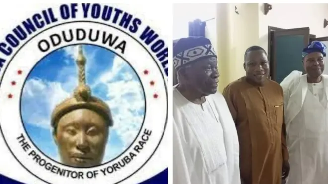 Aworan Igboho ati awọn agbaagba Yoruba