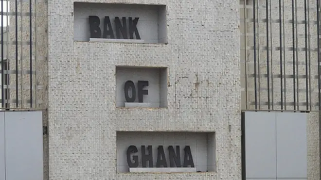 Les bureaux de la Banque du Ghana à Accra