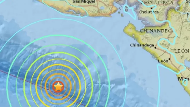 Dhul gariirka ayey xudduntiisu ahayd meel 150 KM ka baxsan El Triunfo oo ka tirsan EL Salvador.