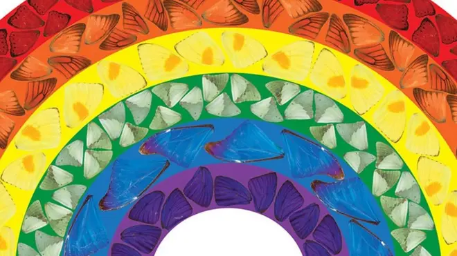 Дэмьен Херст написал картины в поддержку врачей