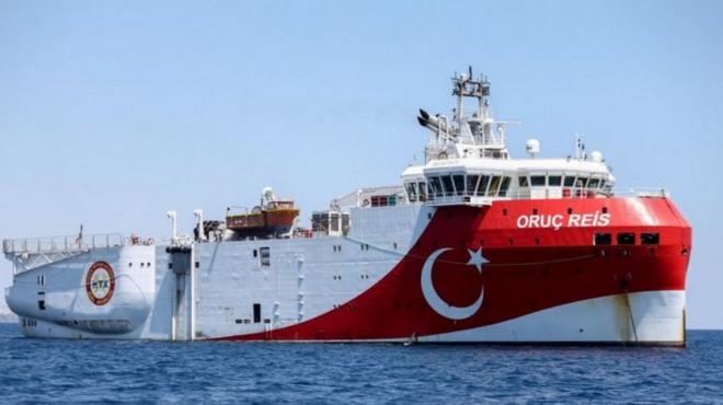 تتحدى مهمة السفينة التركية "أوروتش رئيس" اتفاقية يونانية مصرية أُبرمت للتنقيب عن الغاز