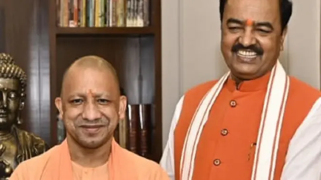 योगी आदित्यनाथ और केशव प्रसाद मौर्य