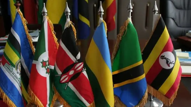 Bendera za mataifa ya Afrika mashariki