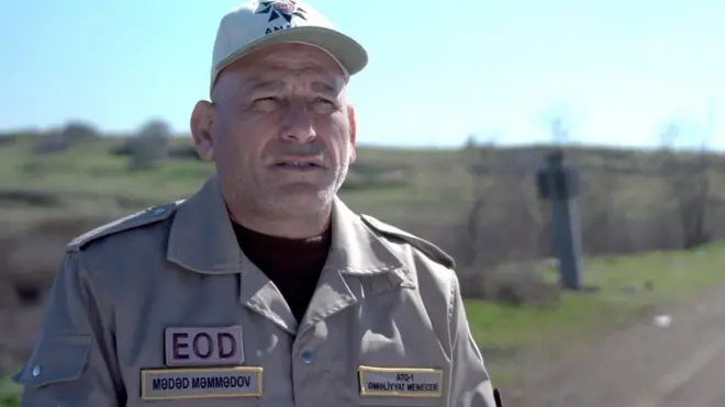 Mina təmizləyən Mədəd Məmmədov