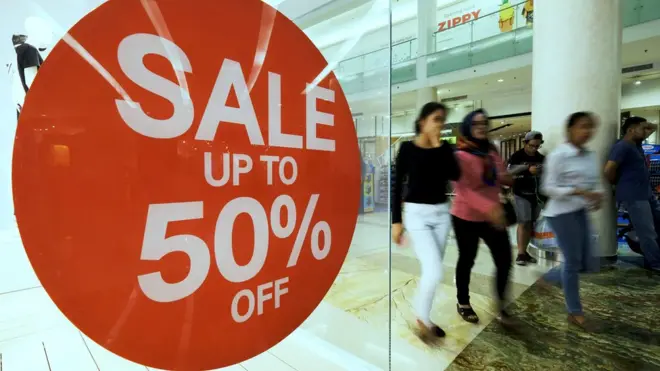 Industri retail di Indonesia sedang terpuruk, kata Asosiasi Pengusaha Ritel Indonesia (Aprindo).