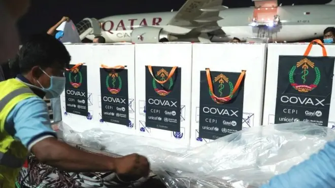 برنامج كوفاكس لتوزيع اللقاحات