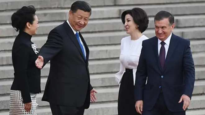 Хитой ва Ўзбекистон раҳбарлари