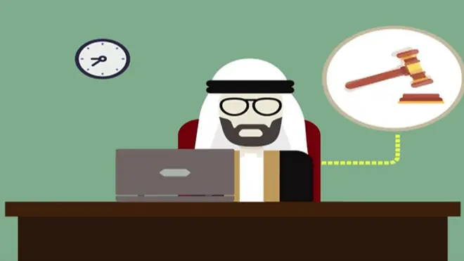 خدمة «ذرى» في محاكم دبي
