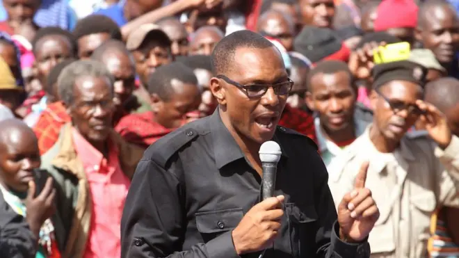 Aliyekuwa mbunge wa Monduli, Julius Kalanga