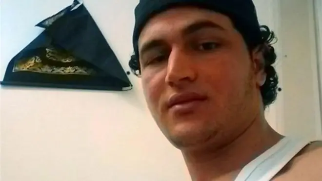 صورة أرشيفية للمشتبه به أنيس عامري