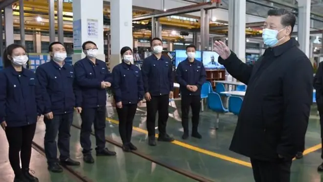 習近平3月29日在浙江考察。