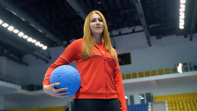 لاعبة كرة المرمى التركية سيفدا ألتونولوك