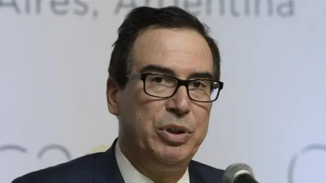 Bộ trưởng Ngân khố Mỹ Steven Mnuchin nói các sắc lệnh trừng phạt nhắm đến các đầu sỏ chính trị và những nhóm quyền lực của Nga