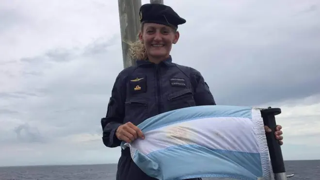 Eliana Krawczyk, la primera submarinista mujer en la Argentina y América Latina. (Foto: La Nación)