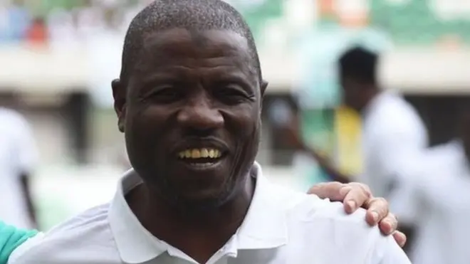 Salisu Yusuf na di Coach of di home based Super Eagles.