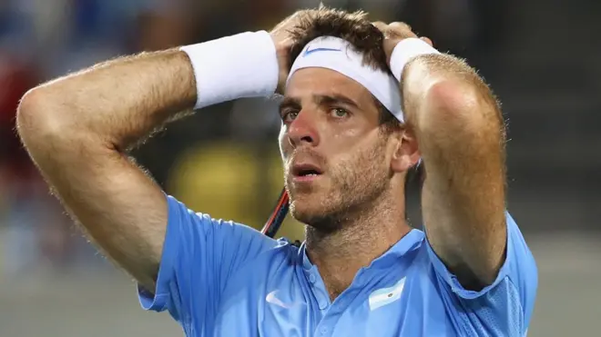 Del Potro no pudo repetir ante Murray los éxitos logrados ante Djokovic y Nadal.