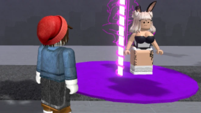 A screengrab from a Roblox 'Condo'