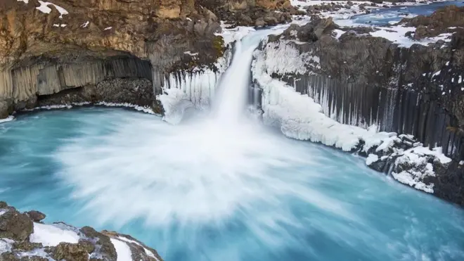 Islandia, air terjun