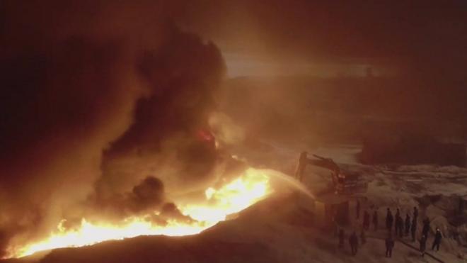 الموصل تحترق