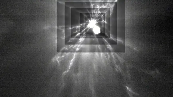 Кадри з італійського супутника