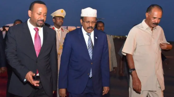 Itoophiyaa, Somaaliyaa fi Eertiraan waliigaltee waliin hojjechuu Asmaraatti mallatteessanii jiru.