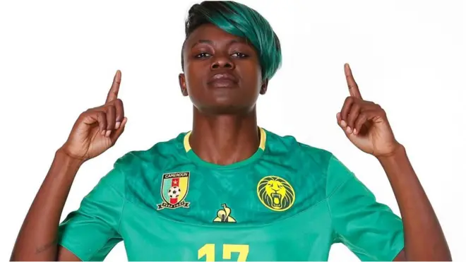 Gaëlle Enganamouit, star du foot féminin camerounais