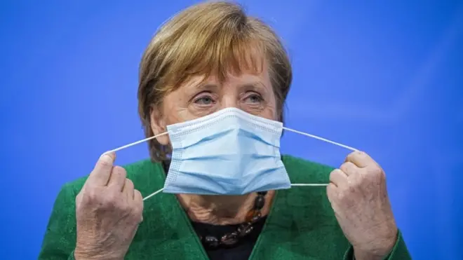 مېرمن میرکل وايي، د اپریل تر اتلسمې به بندیزونه دوام وکړي.