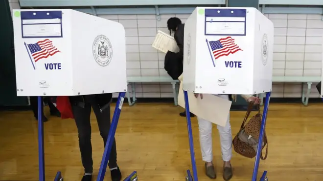 Избиратели на выборах