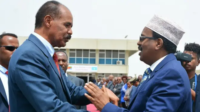 ኤርትራ ኣብ ማእከላይ መንግስቲ ሶማልያ ዘለዋ ዕቃበታት ክትገልጽ ጸኒሓ'ያ