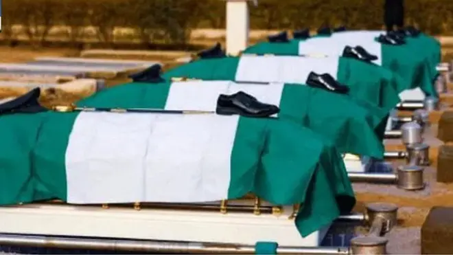 Isinku awọn ologun to ku ninu baalu