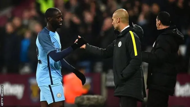 توريه شارك مع مانشستر سيتي في 12 مباراة هذا الموسم وسجل أربعة أهداف