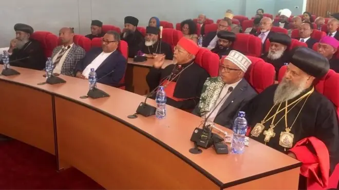 ሊቃ ጳጳሳት ኣባ ማትያስ ሓዊሱ፡ መራሕቲ ሃይማኖት ኢትዮጵያ ሰላም ክወርድ ጻውዒት ገይሮም