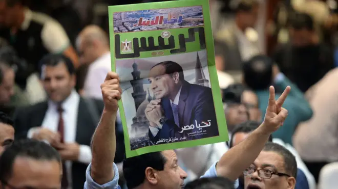 السيسي يبدأ فترة رئاسة الثانية في شهر يونيو/حزيران المقبل.