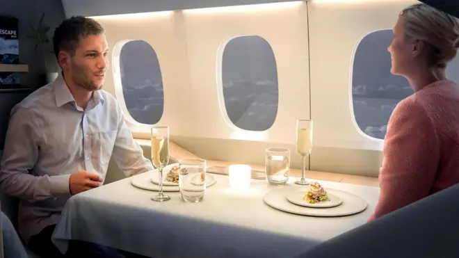 Концепция салона первого класса