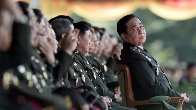 ประยุทธ์และพรรคพวก