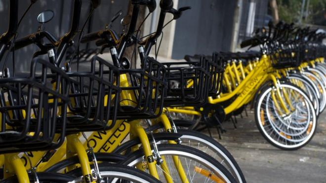 Bicicletas da Yellow