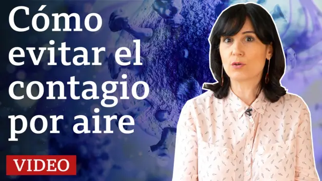 Cómo evitar el contagio de covid-19 por el aire