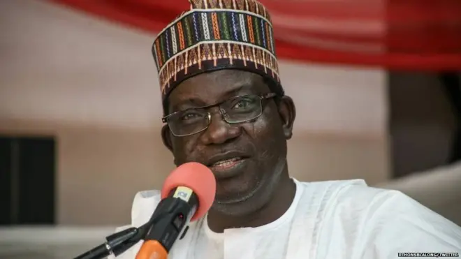 Plateau state governor Simon Lalong