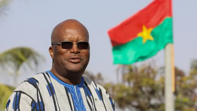 Le Président du Burkina Faso Roch Marc Christian Kaboré