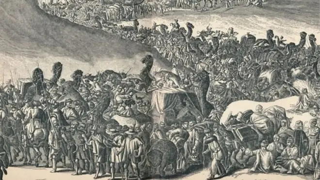 Mansa Musa wuxuu Maka u safray isagoo ay la socdeen 60,000 oo rag ah iyo 12,000 oo addoomo ah